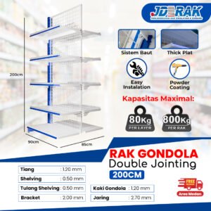 Rak Minimarket Double Jointing