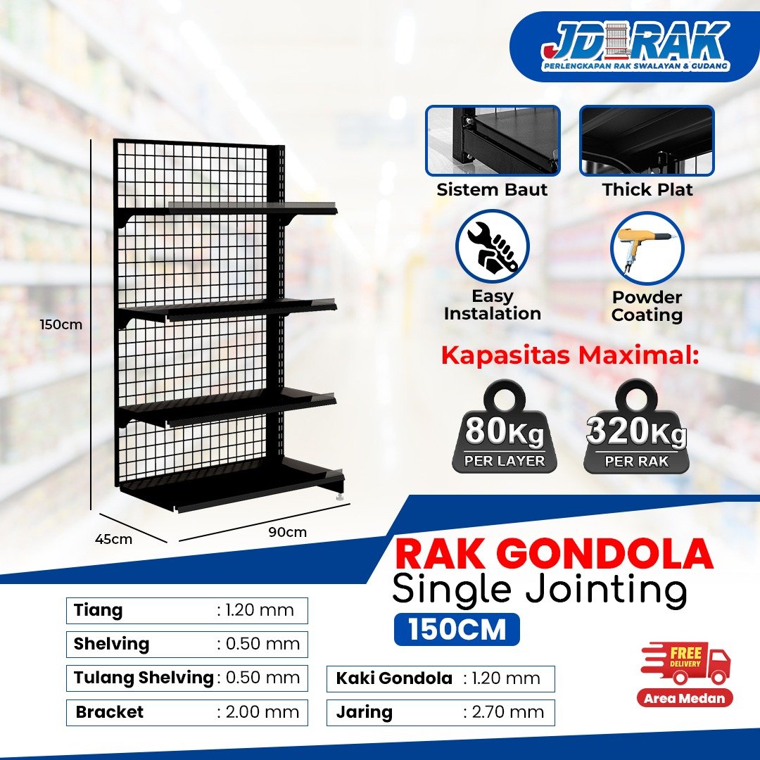 Rak Minimarket Single Jointing