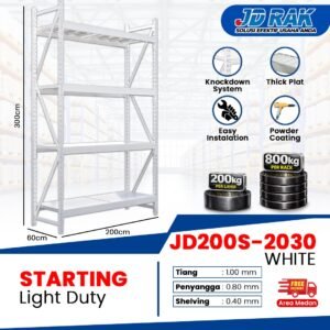Rak Gudang JD-200 White